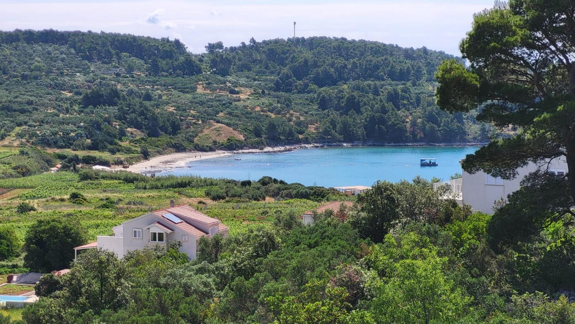 Villa Apartments Mate Cebalo Lumbarda Kültér fotó