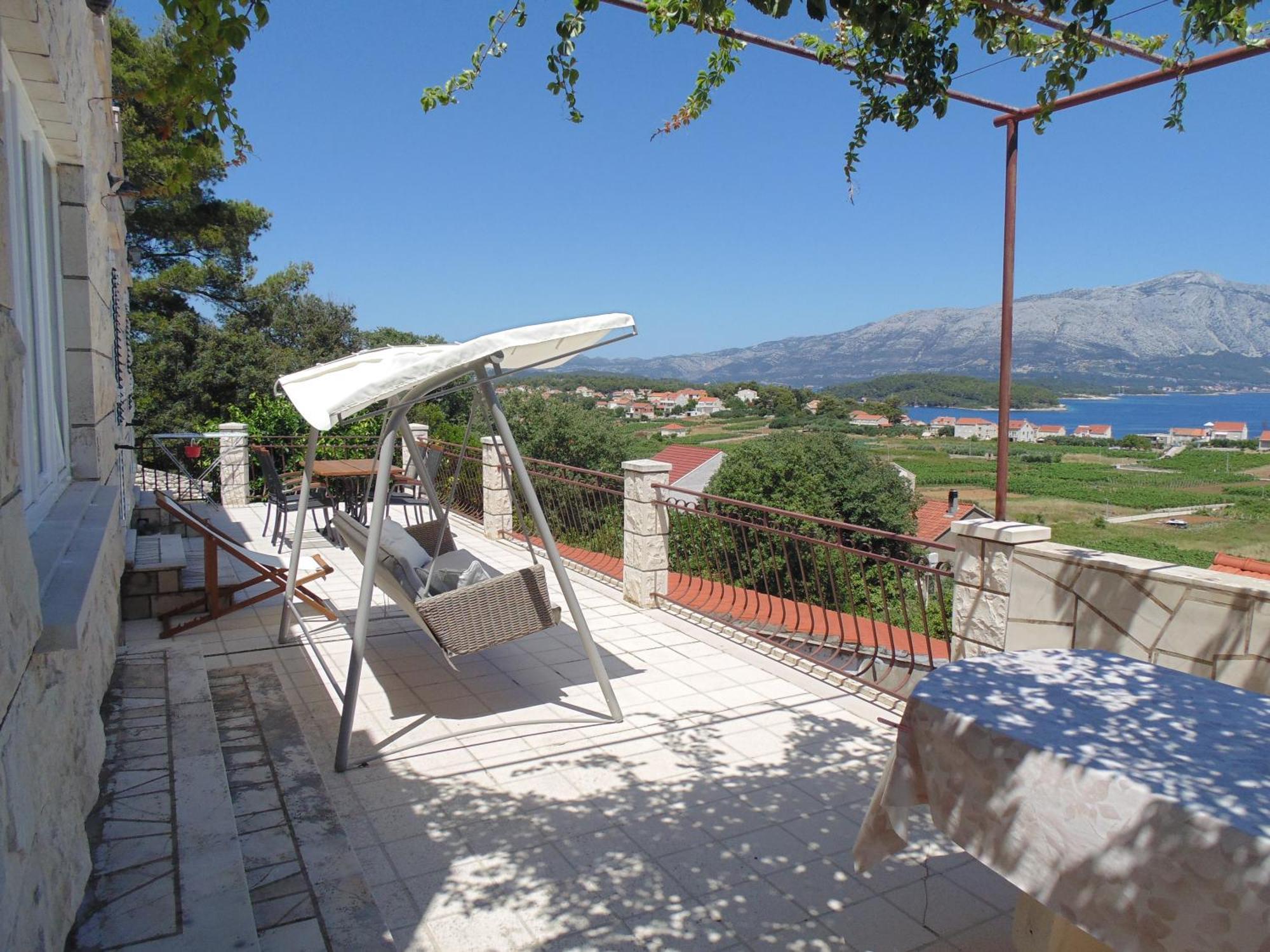 Villa Apartments Mate Cebalo Lumbarda Kültér fotó